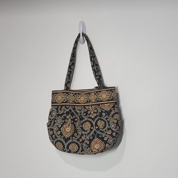 Vera Bradley black, Brown & Tan Bag - Picture 10 of 11